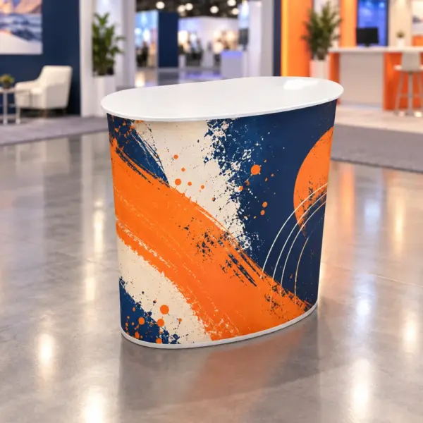 Kidney Shaped Promo Counter
